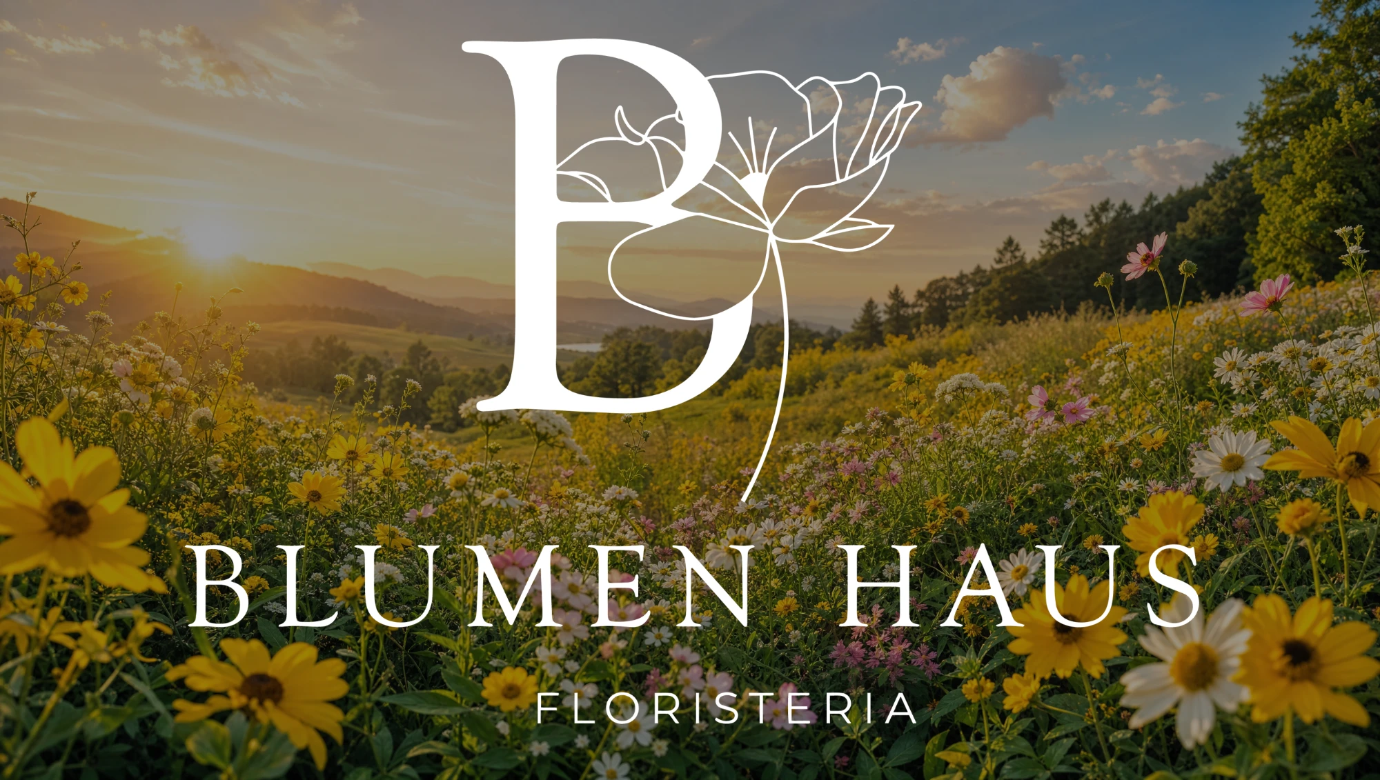 Portada del sitio web de Blumen Haus Floristería